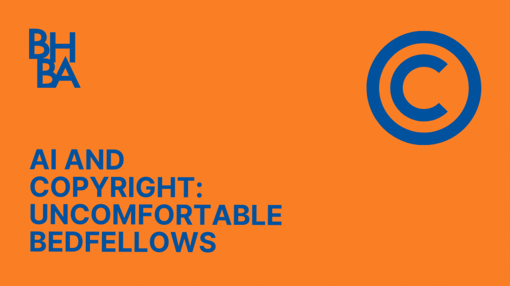 AI and Copyright: Uncomfortable Bedfellows
