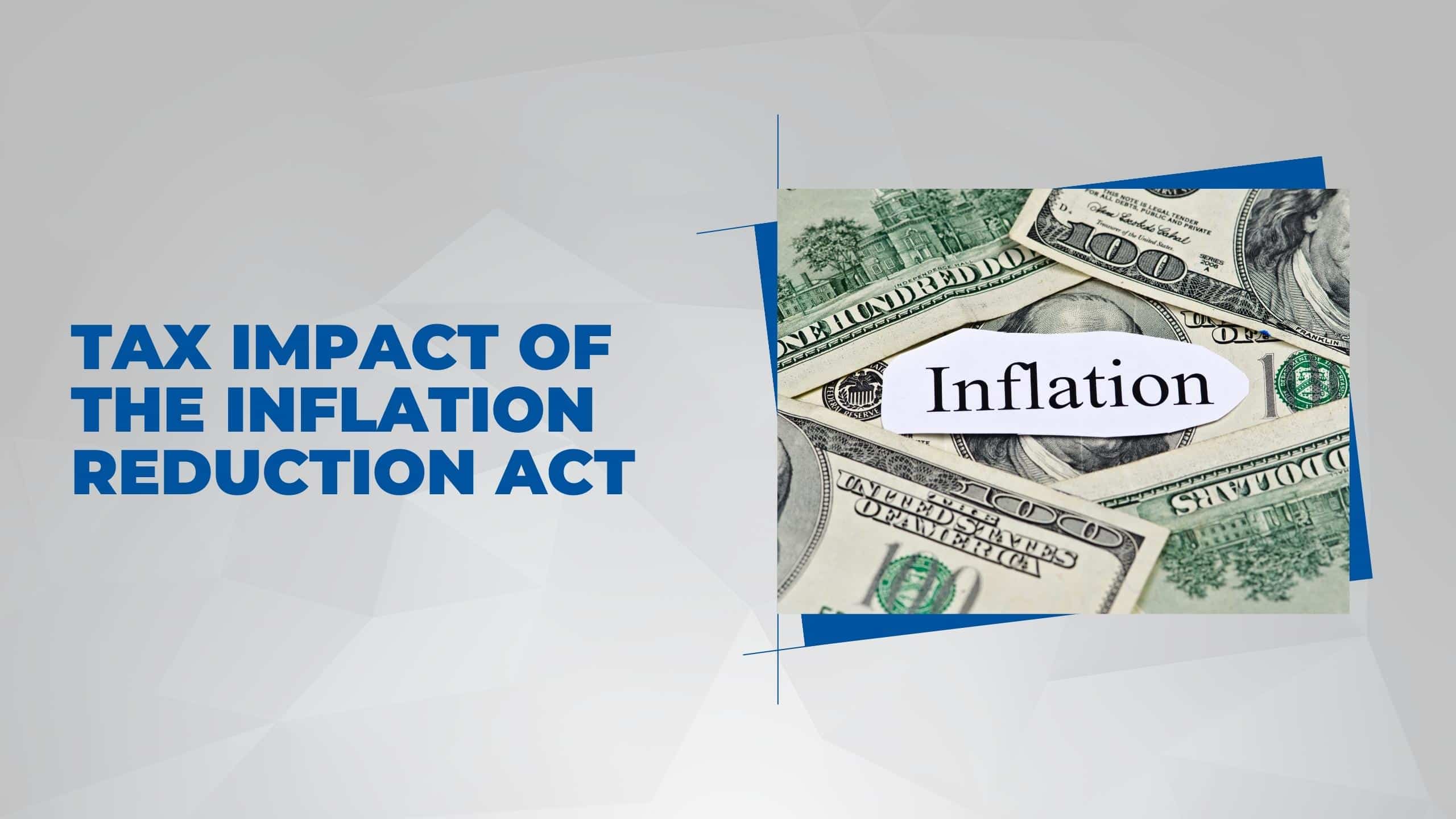 Tax Impact of The Inflation Reduction Act