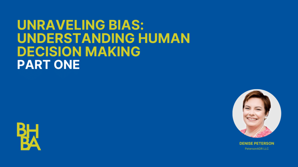 Unraveling Bias: Understanding Human Decision Making, Part 1