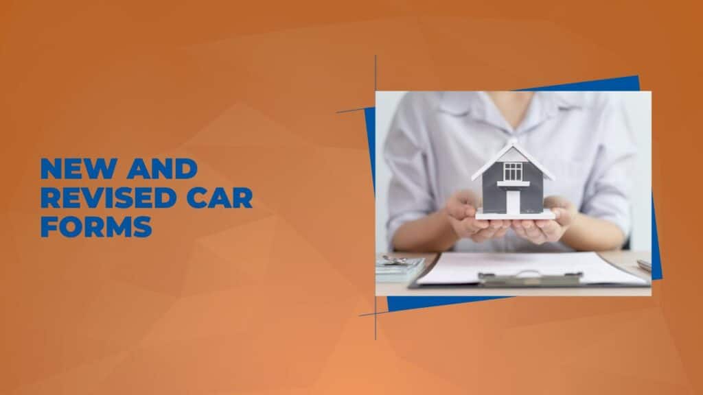 2023 Update: New and Revised CAR Forms