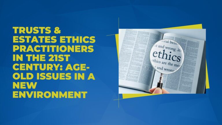 Ethics Practitioners in the 21st Century