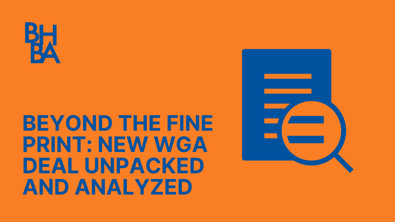 Beyond the Fine Print: New WGA Deal Unpacked and Analyzed