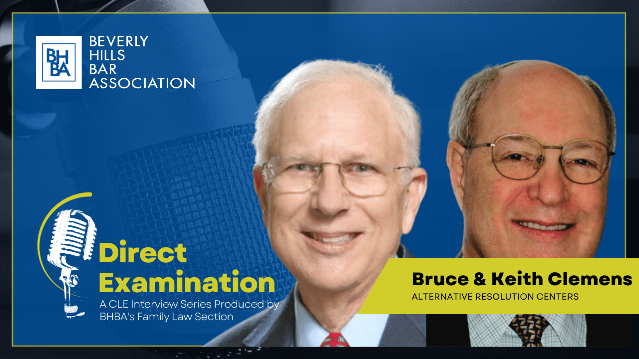 Bruce & Keith Clemens/Direct Examination