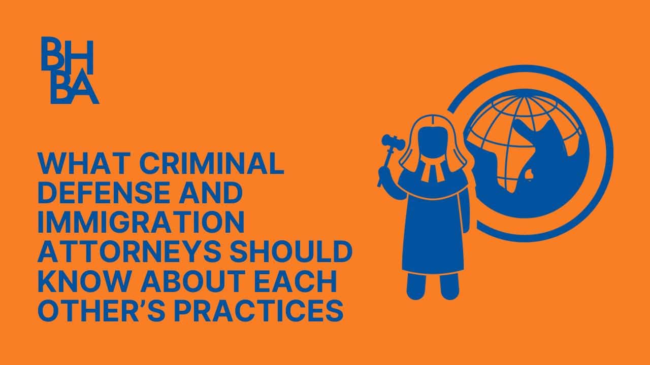 Crimmigration 101: What Criminal Defense and Immigration Attorneys Should Know About Each Other's Practices