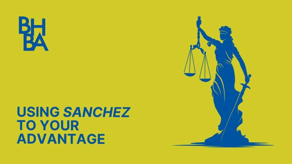 Using Sanchez to Your Advantage