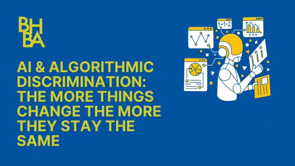 AI & Algorithmic Discrimination