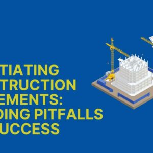 Negotiating Construction Agreements: Avoiding Pitfalls for Success