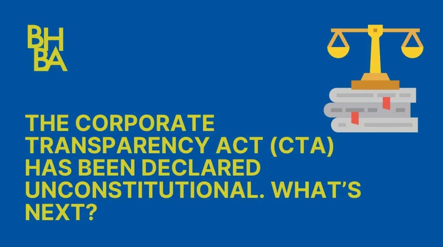 The CTA Has Been Declared Unconstitutional. What’s Next?
