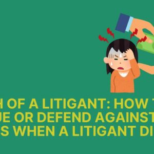 Death of a Litigant: ﻿How to Pursue or Defend Against Claims When a Litigant Dies