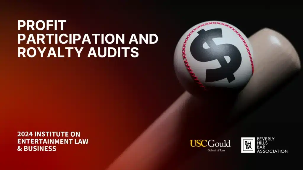 Profit Participation and Royalty Audits