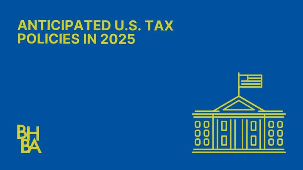 Anticipated U.S. Tax Policies in 2025