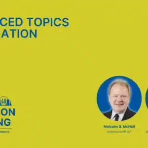 Advanced Topics in Mediation