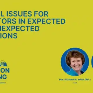Ethical Issues for Mediators in Expected and Unexpected Situations