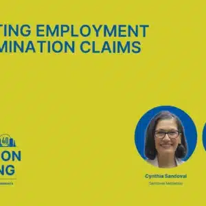 Mediating Employment Discrimination Claims