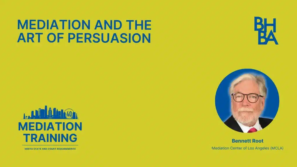 Mediation and the Art of Persuasion