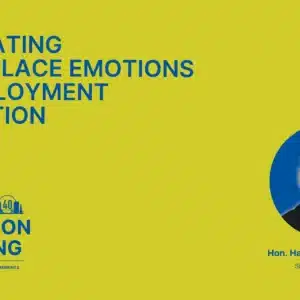 Navigating Workplace Emotions in Employment Mediation