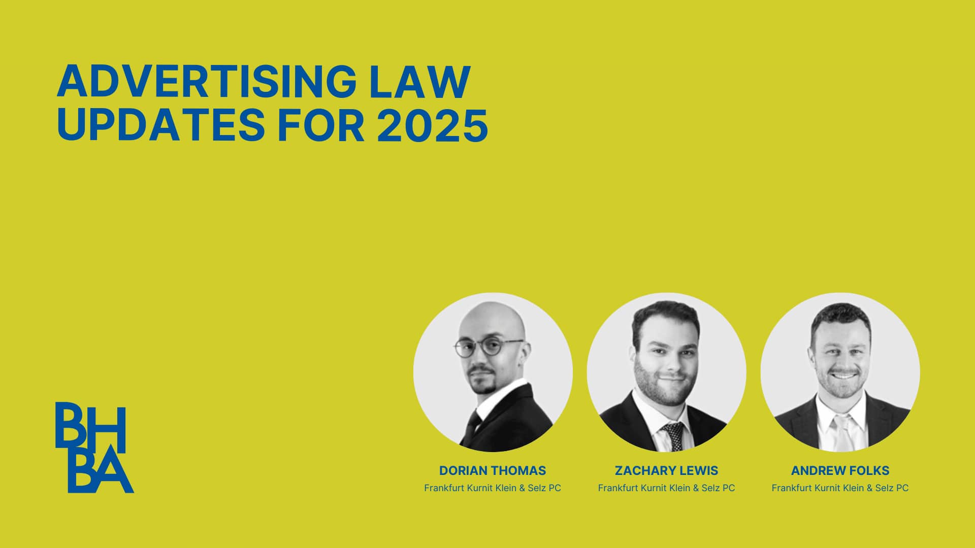Advertising Law Updates for 2025