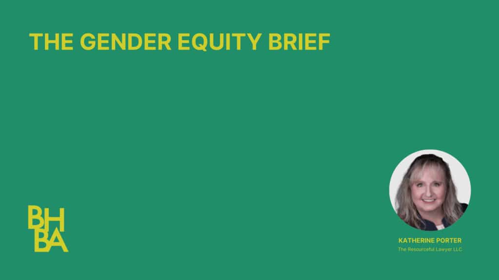 The Gender Equity Brief