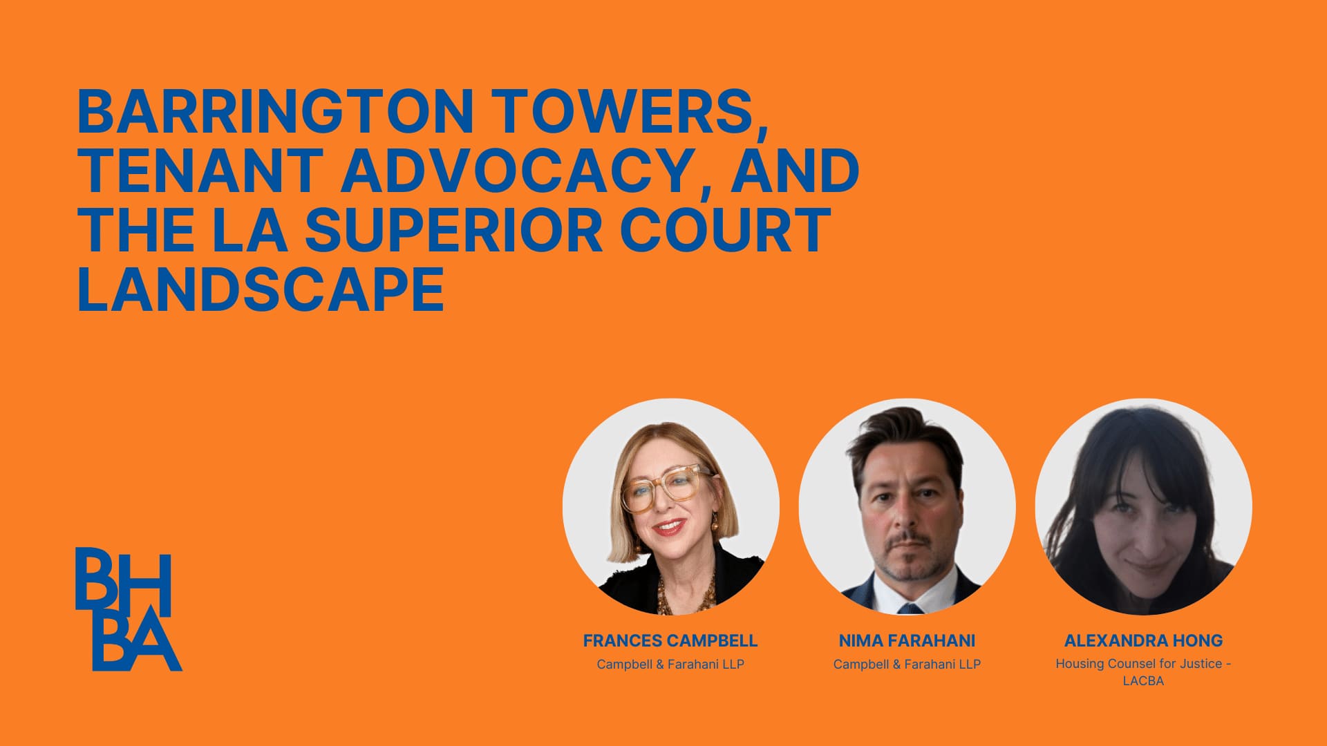 Barrington Towers, Tenant Advocacy, and the LA Superior Court Landscape
