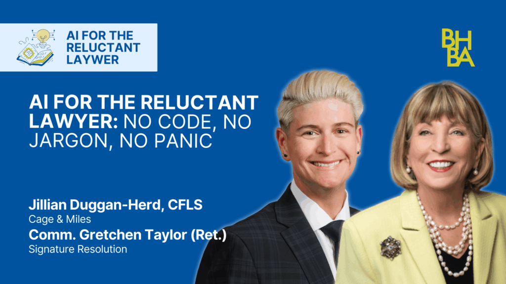 AI for the Reluctant Lawyer: No Code, No Jargon, No Panic