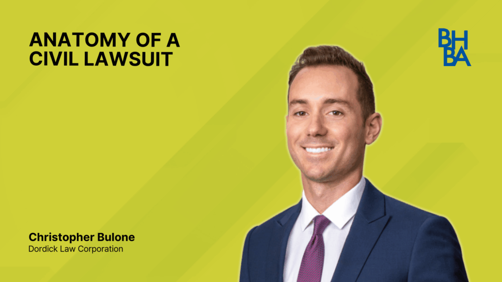 Anatomy of a Civil Lawsuit