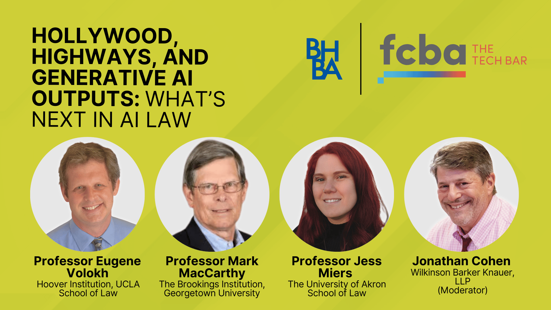 Hollywood, Highways, and Generative AI Outputs: What’s Next in AI Law