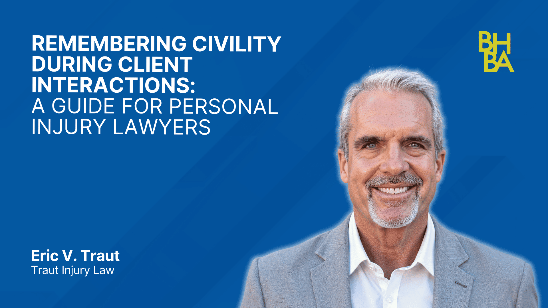 Remembering Civility During Client Interactions: A Guide for Personal Injury Law