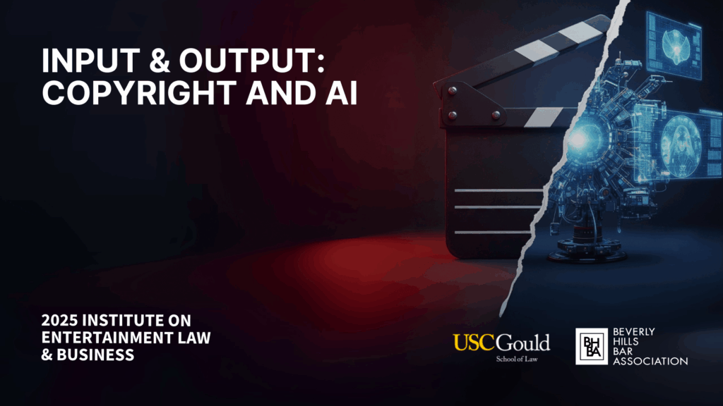 Input & Output: Copyright and AI