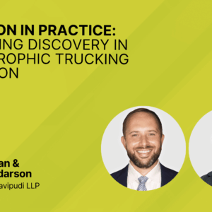 Precision in Practice: Mastering Discovery in Catastrophic Trucking Litigation