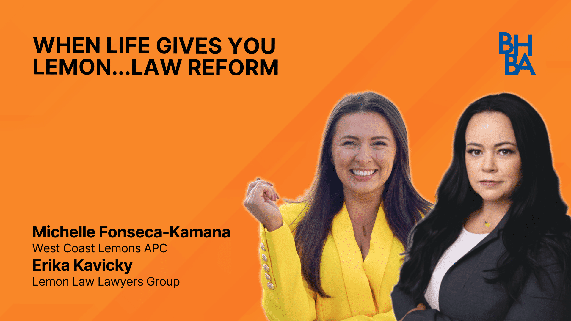 When Life Gives You Lemon...Law Reform