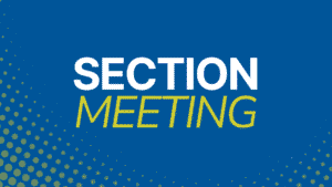 Wellness Section Meeting