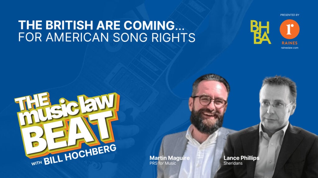 The British Are Coming ... for American Song Rights