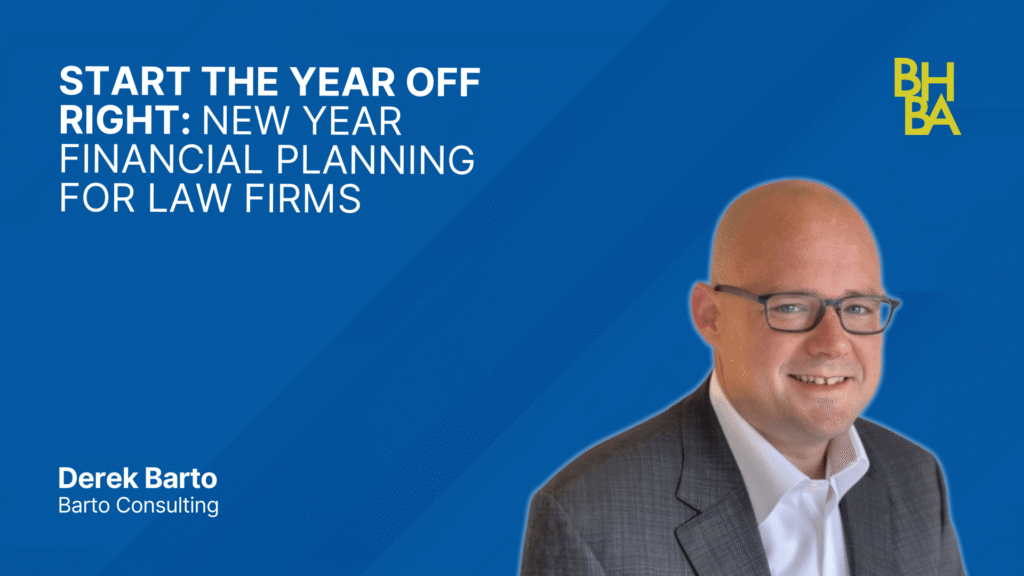 Start the Year Off Right: New Year Financial Planning for Law Firms