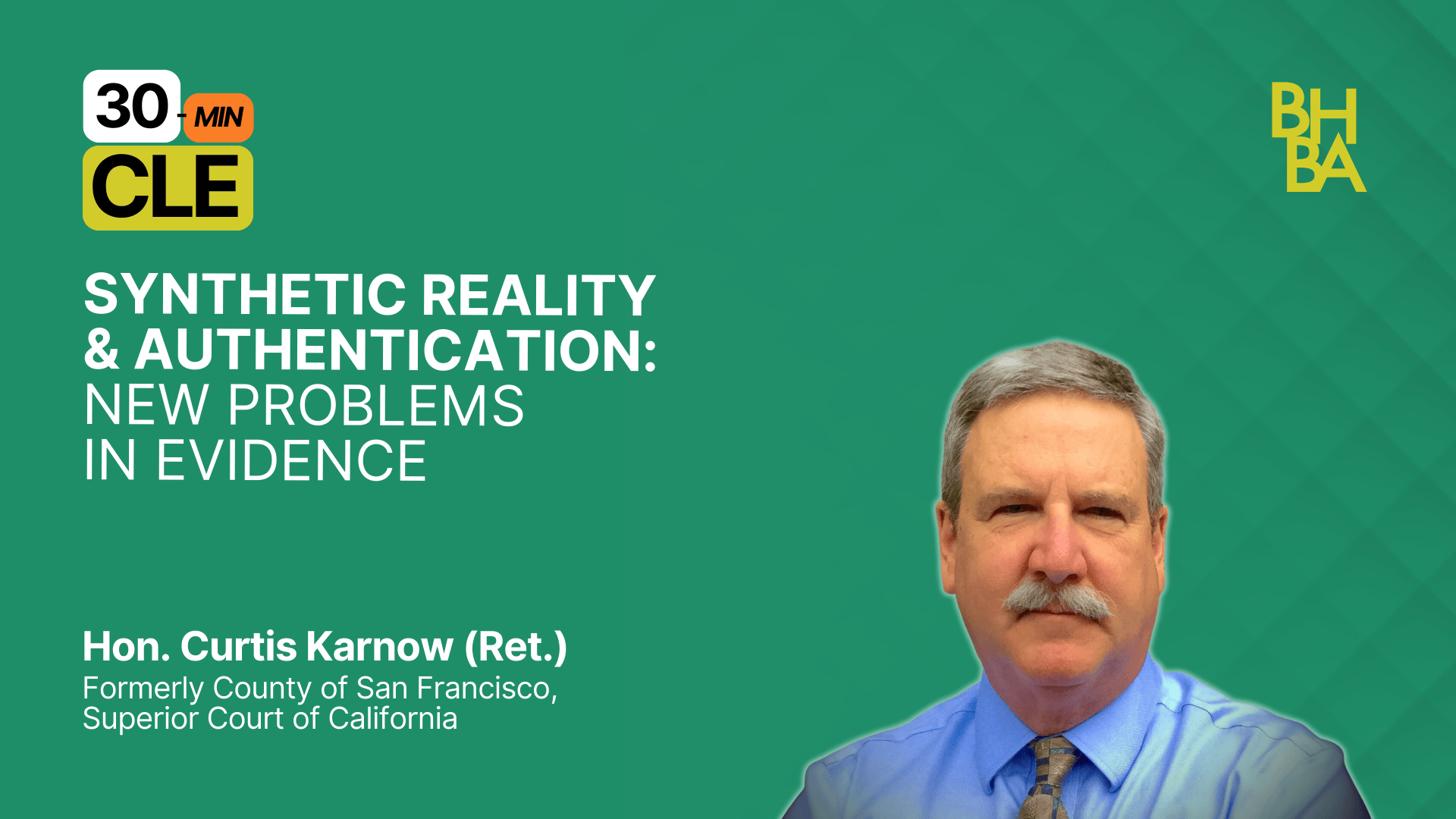 Synthetic Reality & Authentication: New Problems in Evidence