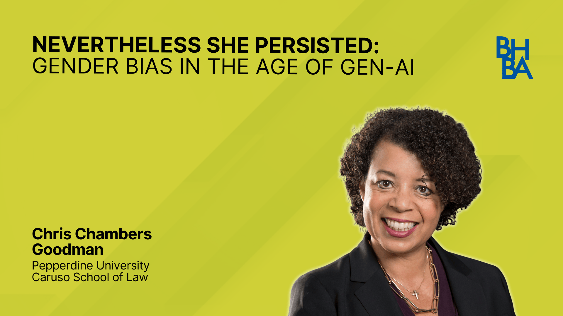 Nevertheless She Persisted: Gender Bias in the Age of Gen-AI - Beverly ...