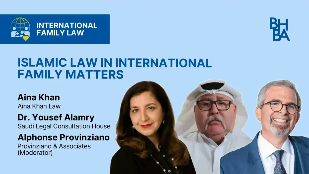 International Family Law - Islamic Law in International Family Matters