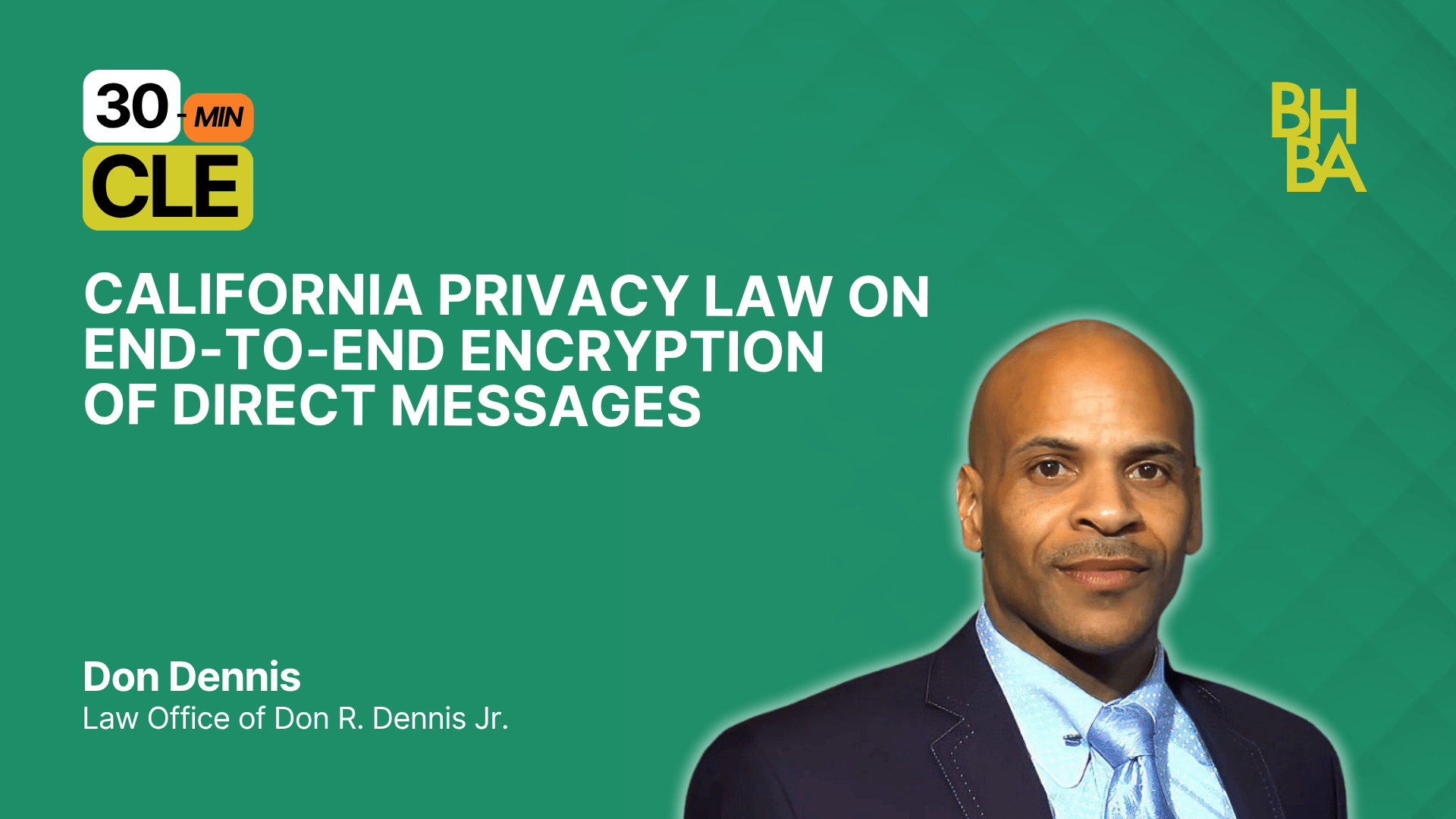 California Privacy Law on End to End Encryption of Direct Messages