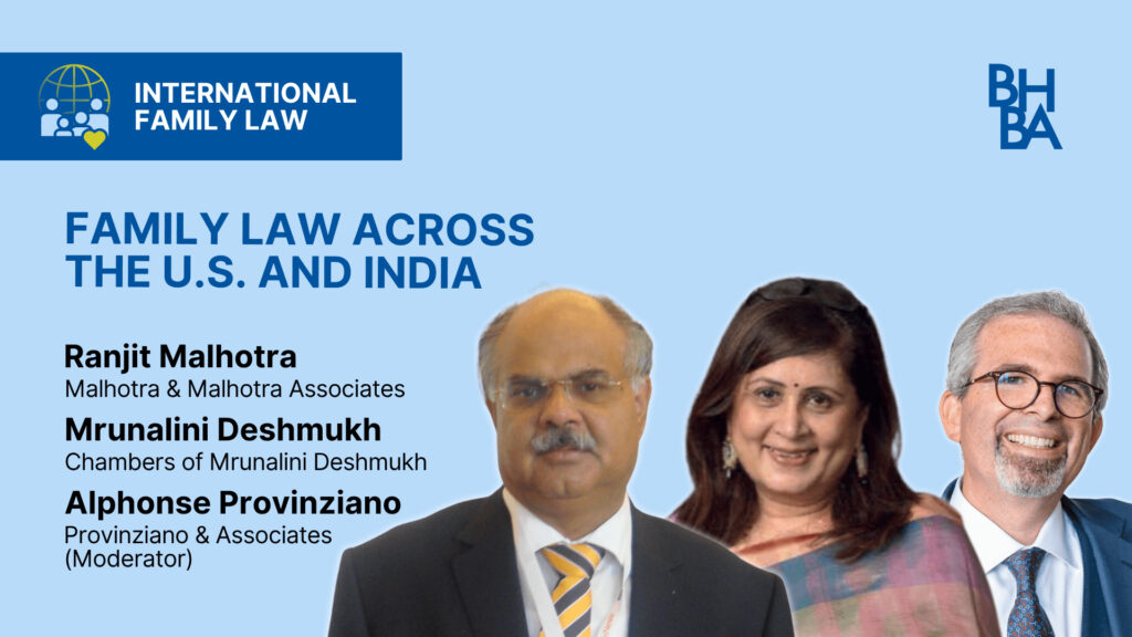 International Family Law - Family Law Across the U.S. and India
