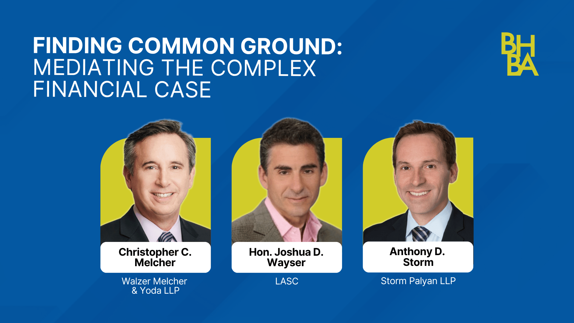 Finding Common Ground: Mediating the Complex Financial Case