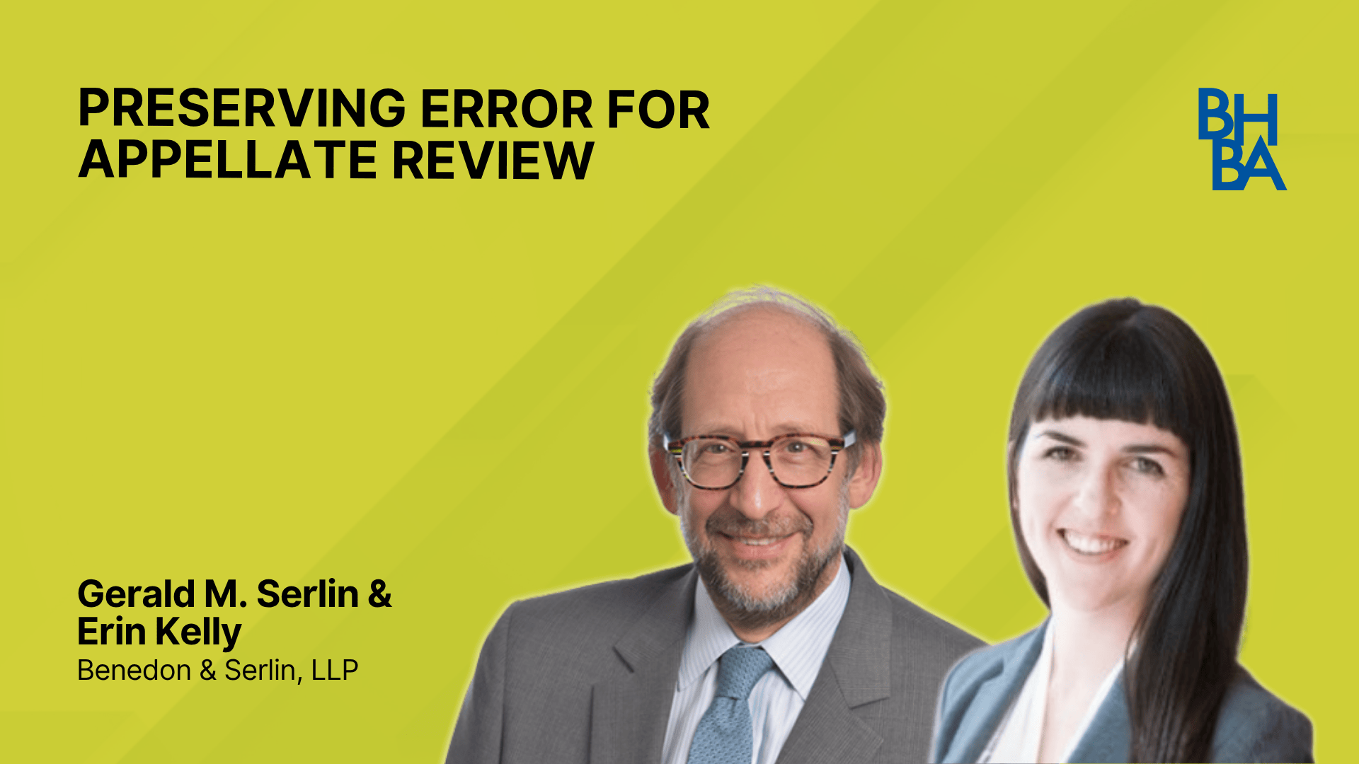 Preserving Error for Appellate Review
