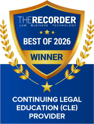 The Recorder Best of 2026 — CLE Provider