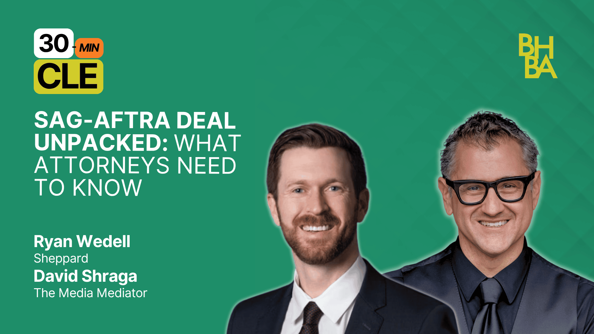SAG-AFTRA Deal Unpacked: What Attorneys Need to Know