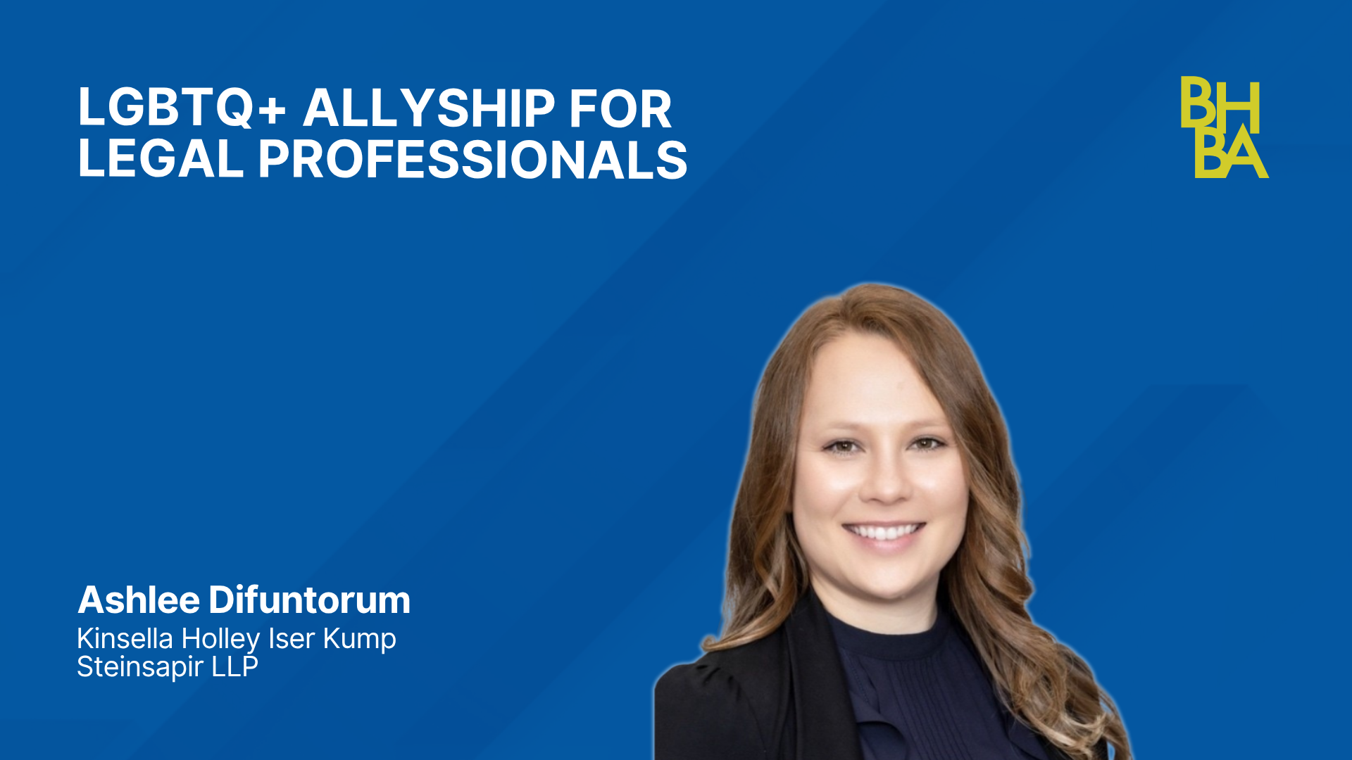 LGBTQ+ Allyship for Legal Professionals