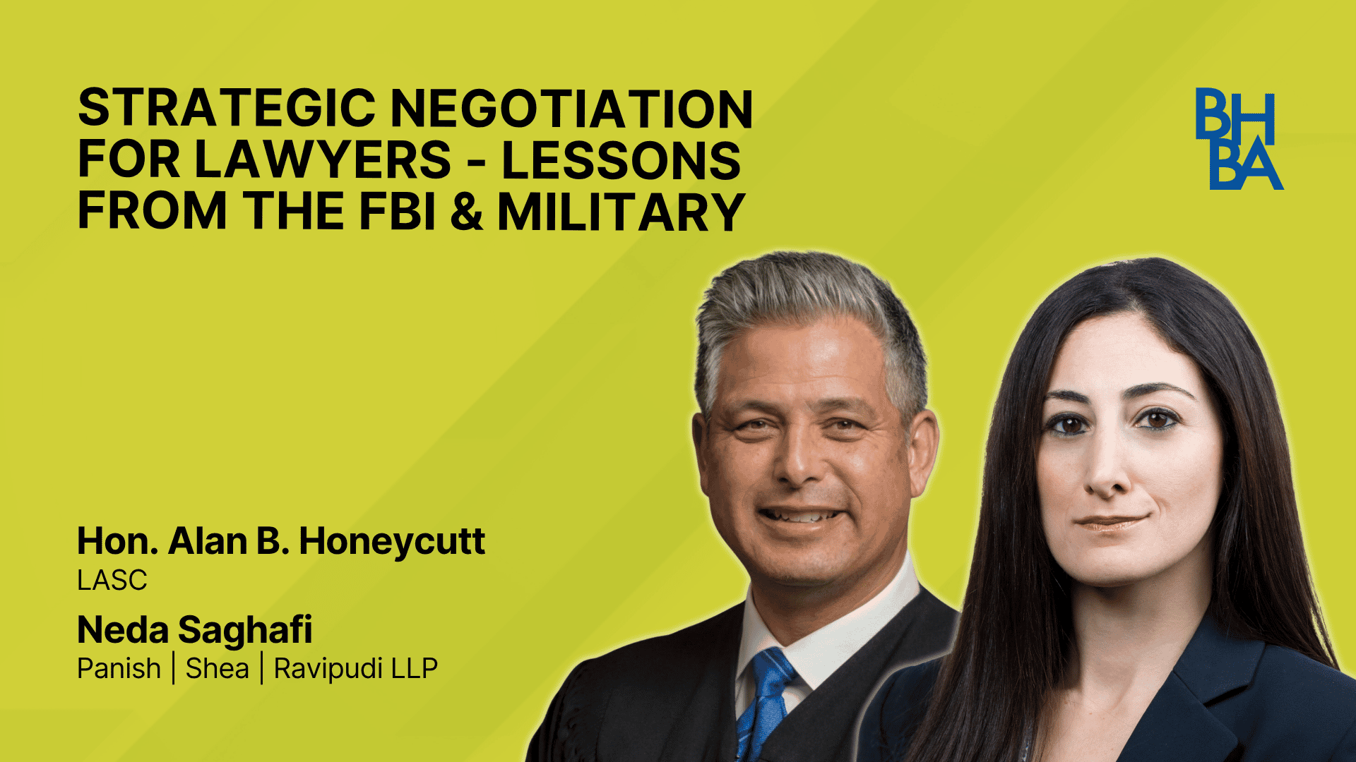 Strategic Negotiation for Lawyers - Lessons from the FBI & Military