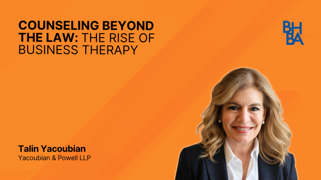 Counseling Beyond the Law: The Rise of Business Therapy
