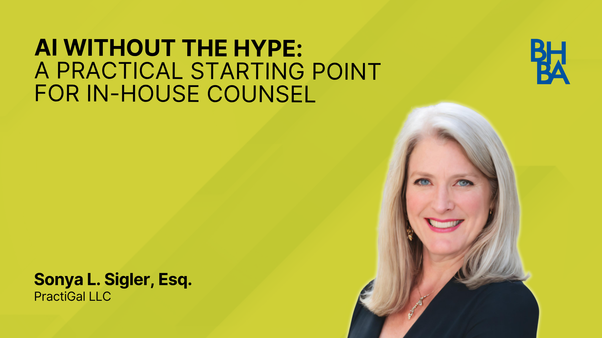 AI Without the Hype: A Practical Starting Point for In-House Counsel