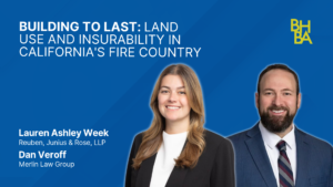 Building to Last: Land Use and Insurability in Californias Fire Country
