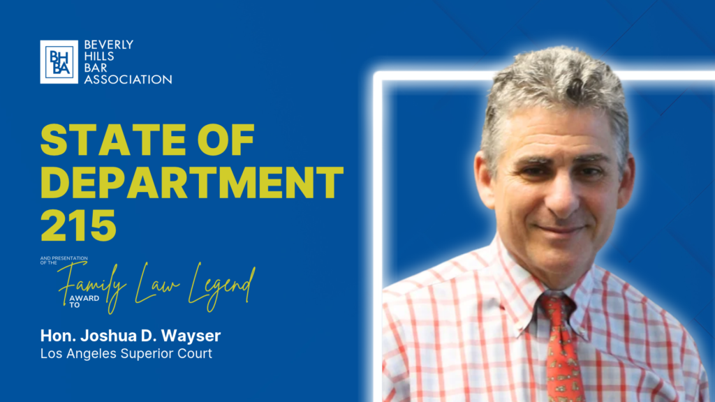 2026 Family Law State of Department 215 and Presentation of the Family Law Legend Award
