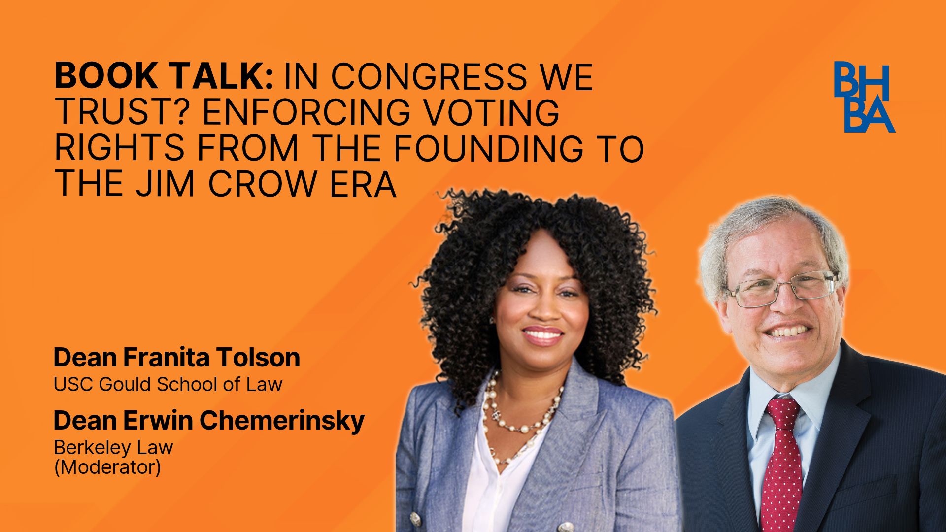 Book Talk: In Congress We Trust? Enforcing Voting Rights from the Founding to th