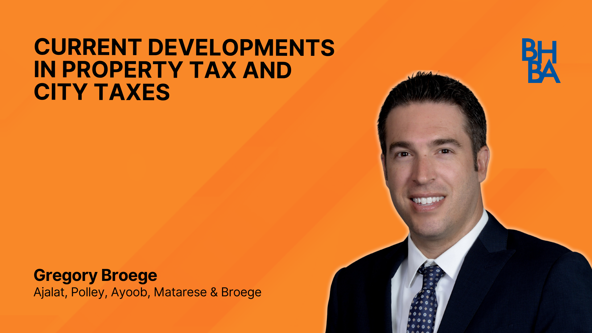 Current Developments in Property Tax and City Taxes
